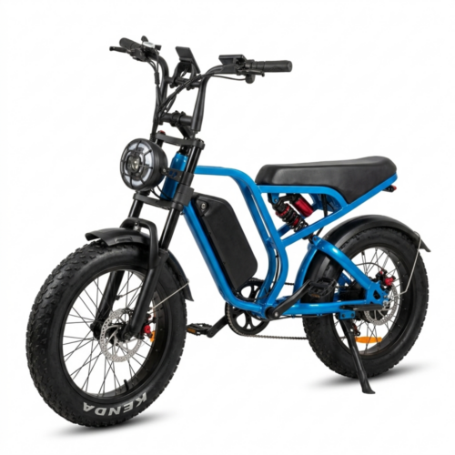 Bicicleta Eléctrica Turbo Z Ecomove con motor de 750W, batería de litio 48V 20Ah y autonomía de 65 km