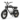 Bicicleta Eléctrica Turbo K Ecomove estilo moto con motor de 1000W y batería de litio 48V 22.5Ah