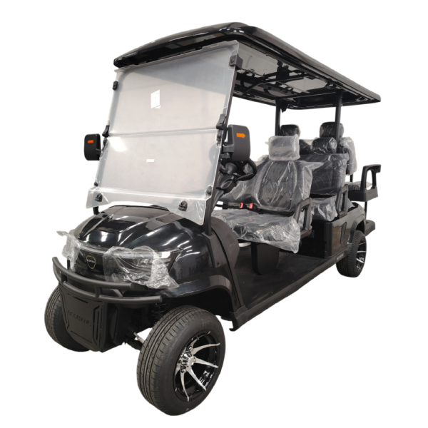 Carro de Golf de 6 Pasajeros Modelo E Ecomove con batería de 48V 100Ah y capacidad para 700 kg