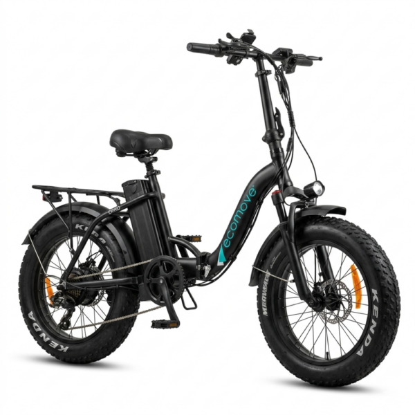 Bicicleta Eléctrica Plegable Ekko 4 Ecomove con autonomía de 40 km y batería de litio
