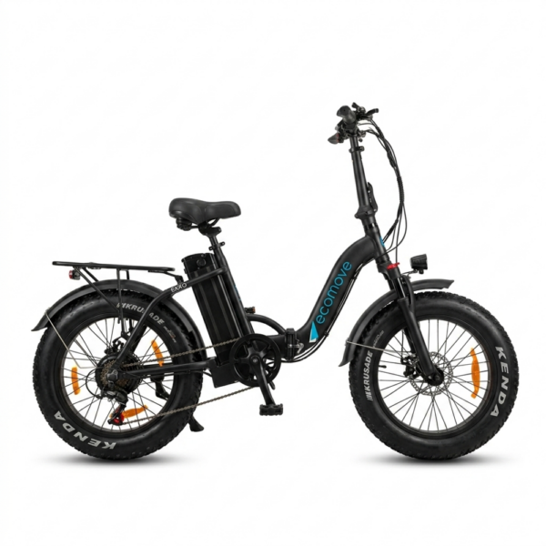 Bicicleta Eléctrica Plegable Ekko 4 Ecomove con autonomía de 40 km y batería de litio