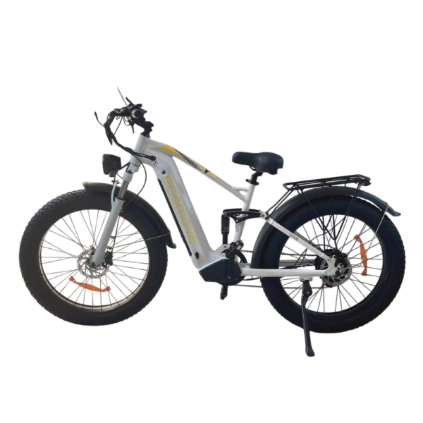 Bicicleta Eléctrica TX 500 Ecomove todoterreno con motor de 500W y batería de litio 48V 13Ah