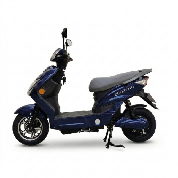 Moto Eléctrica Glizz Ecomove deportiva con motor de 1000W y sistema de alarma