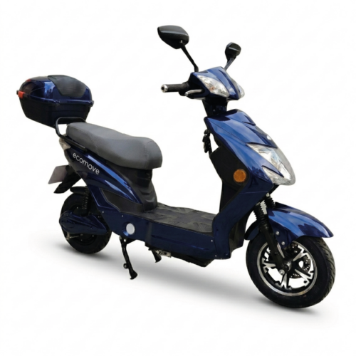 Moto Eléctrica Glizz Ecomove deportiva con motor de 1000W y sistema de alarma