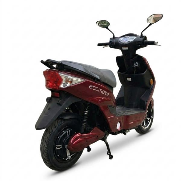 Moto Eléctrica Glizz Ecomove deportiva con motor de 1000W y sistema de alarma
