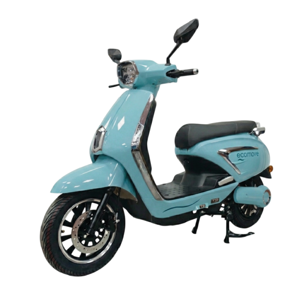 Moto Eléctrica Ziena 2.0 Ecomove con motor de 2000W y batería de litio 72V 20Ah