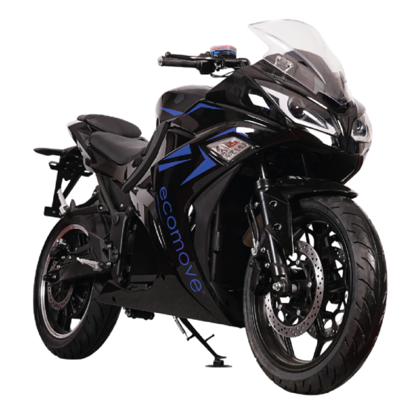 Moto Eléctrica Olimpo Ecomove Moto Eléctrica Olimpo Ecomove de alto rendimiento con motor de 4000W y batería de litio 72V 60Ah