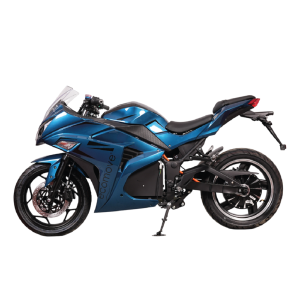 Moto Eléctrica Olimpo Ecomove Moto Eléctrica Olimpo Ecomove de alto rendimiento con motor de 4000W y batería de litio 72V 60Ah