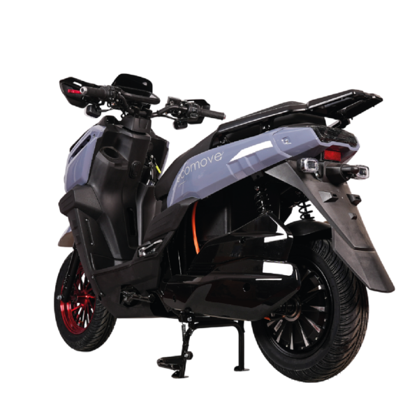Moto Eléctrica TK Ecomove con motor de 3000W y batería de litio 72V 30Ah