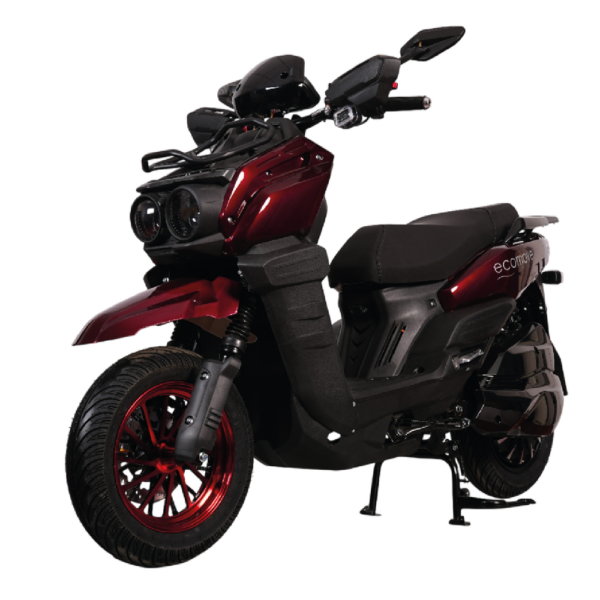 Moto Eléctrica TK Ecomove con motor de 3000W y batería de litio 72V 30Ah