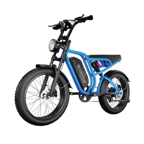 Bicicleta Eléctrica Turbo Z Bicicleta Eléctrica Turbo Z Ecomove con motor de 750W, batería de litio 48V 20Ah y autonomía de 65 km