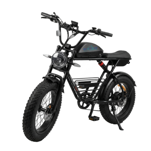 Bicicleta Eléctrica Turbo K Bicicleta Eléctrica Turbo K Ecomove estilo moto con motor de 1000W y batería de litio 48V 22.5Ah