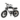 Bicicleta Eléctrica Turbo K Ecomove estilo moto con motor de 1000W y batería de litio 48V 22.5Ah
