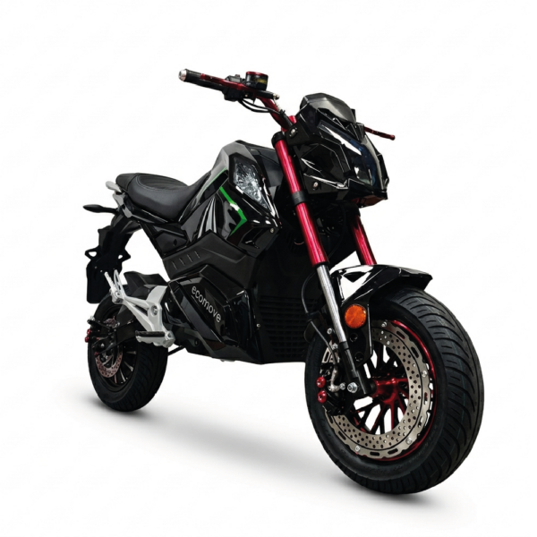 Moto Eléctrica XZ6 Ecomove con motor de 3000W, batería de litio y autonomía de 80 km