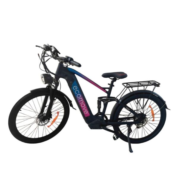 Bicicleta Eléctrica TX 350 Ecomove Bicicleta Eléctrica TX 350 Ecomove con motor de 350W y batería de litio 48V 13Ah