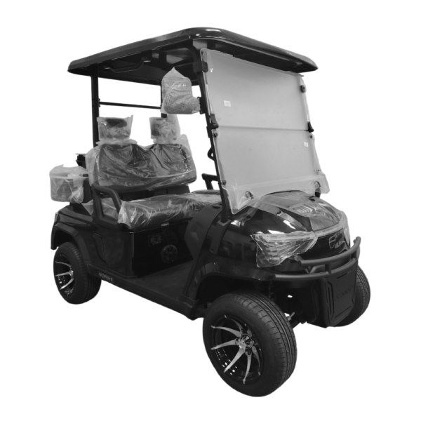 Carro de Golf de 2 Pasajeros Modelo E Ecomove Carro de Golf de 2 Pasajeros Modelo E Ecomove con batería de litio y autonomía de hasta 70 km