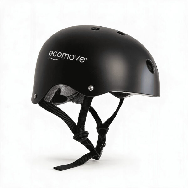 Casco Ecomove H2 negro Casco H2 ecomove negro para scooter y e-bike