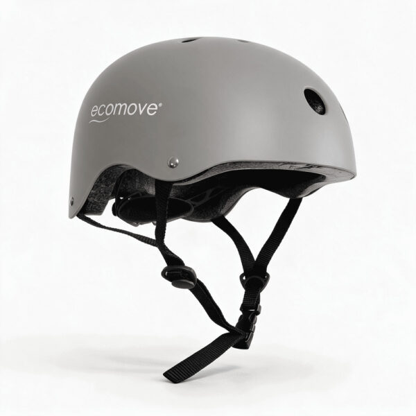Casco H2 Ecomove gris Casco H2 ecomove gris para scooter y e-bike