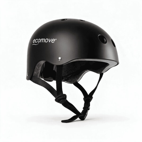 Casco H2 Ecomove negro Casco H2 ecomove negro para scooter y e-bike