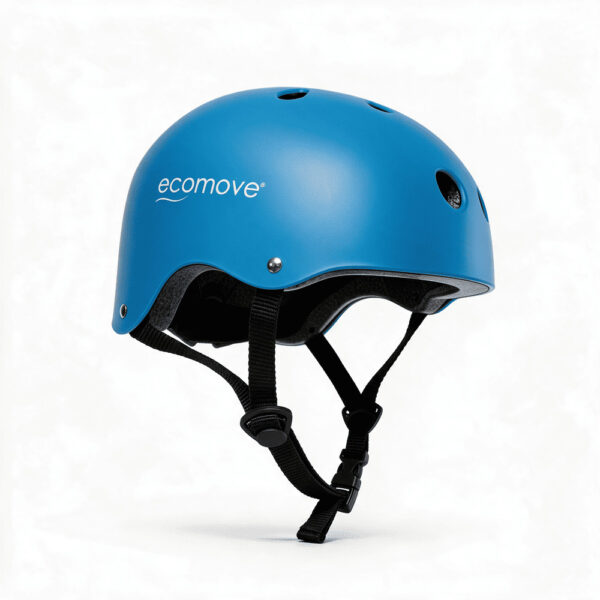 Casco H2 celeste Ecomove Casco H2 ecomove celeste para scooter y e-bike