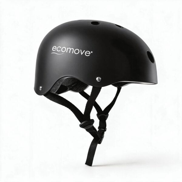 Casco H2 color negro Ecomove Casco H2 ecomove negro para scooter y e-bike